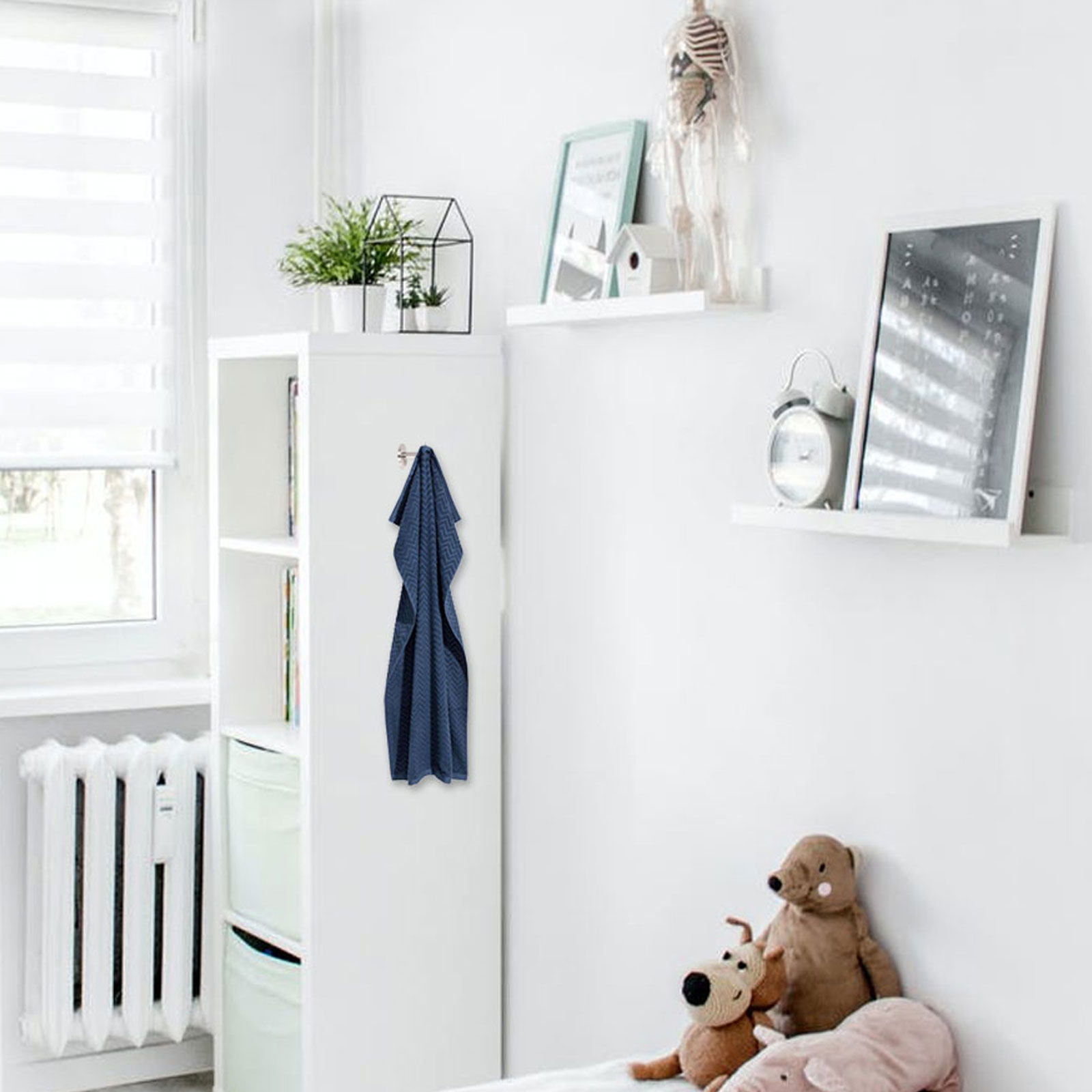 Home Design Bathroom - 6 Buah Gantungan Logam Stainless Steel,