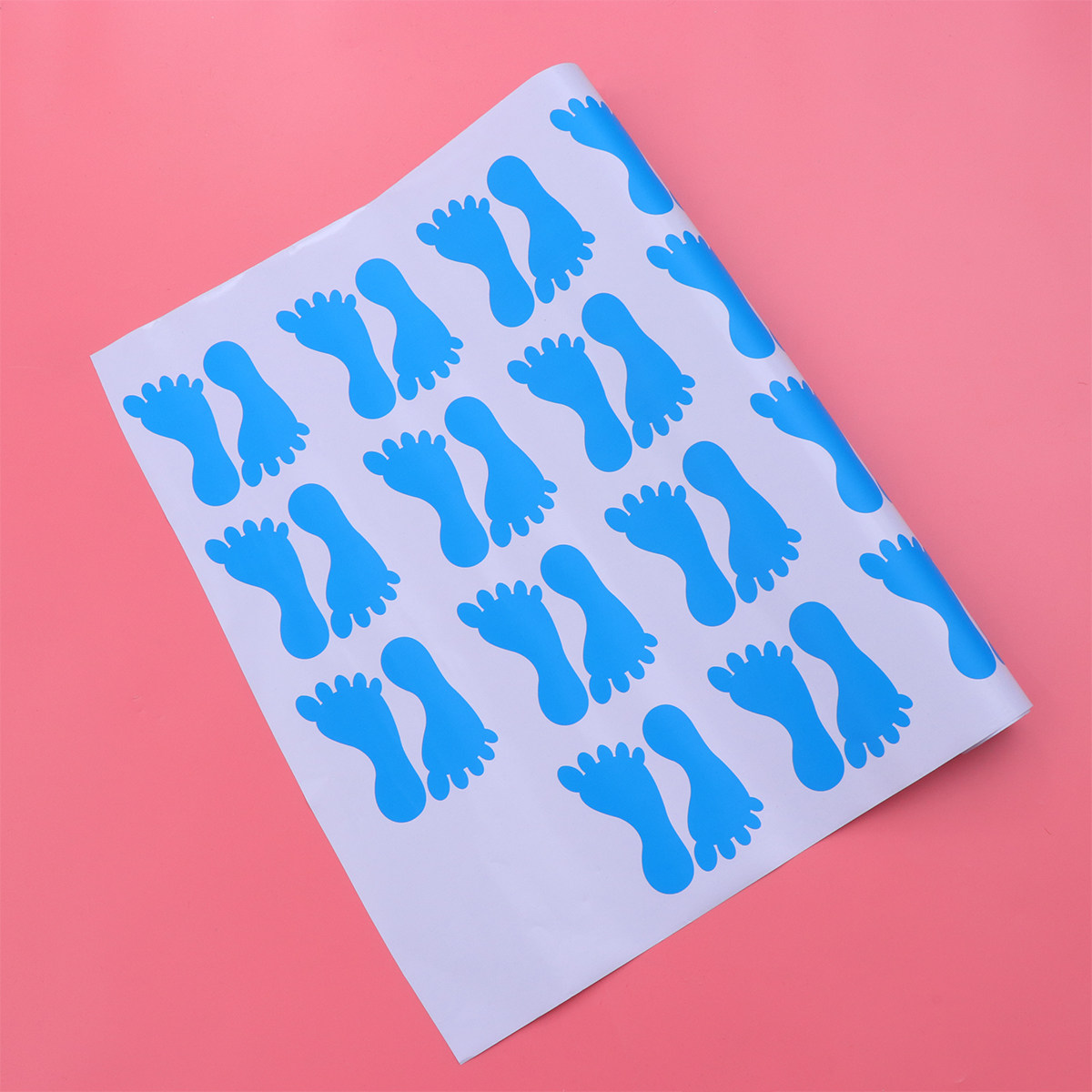 Home Bathroom Accessories - 20 Pasang Stiker Lantai Jejak Kaki
