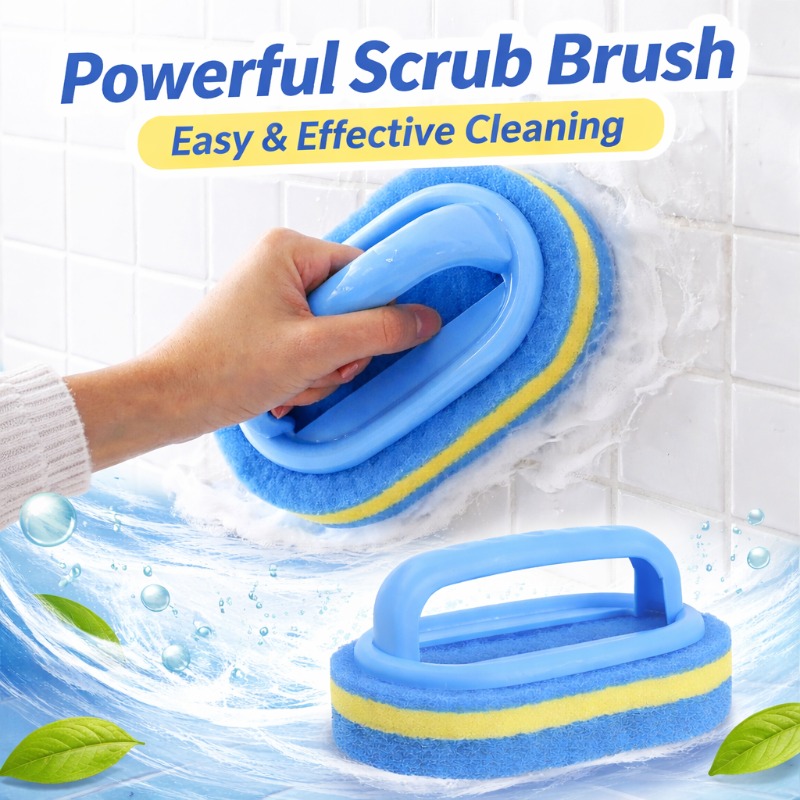 Home Bathroom Accessories - Sikat Pembersih Rumah Tangga dengan Gagang,