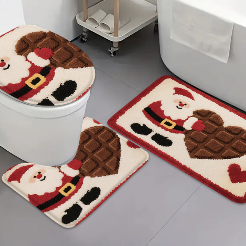 Home Bathroom Images - 3 Buah Karpet Flanel Gambar Kartun