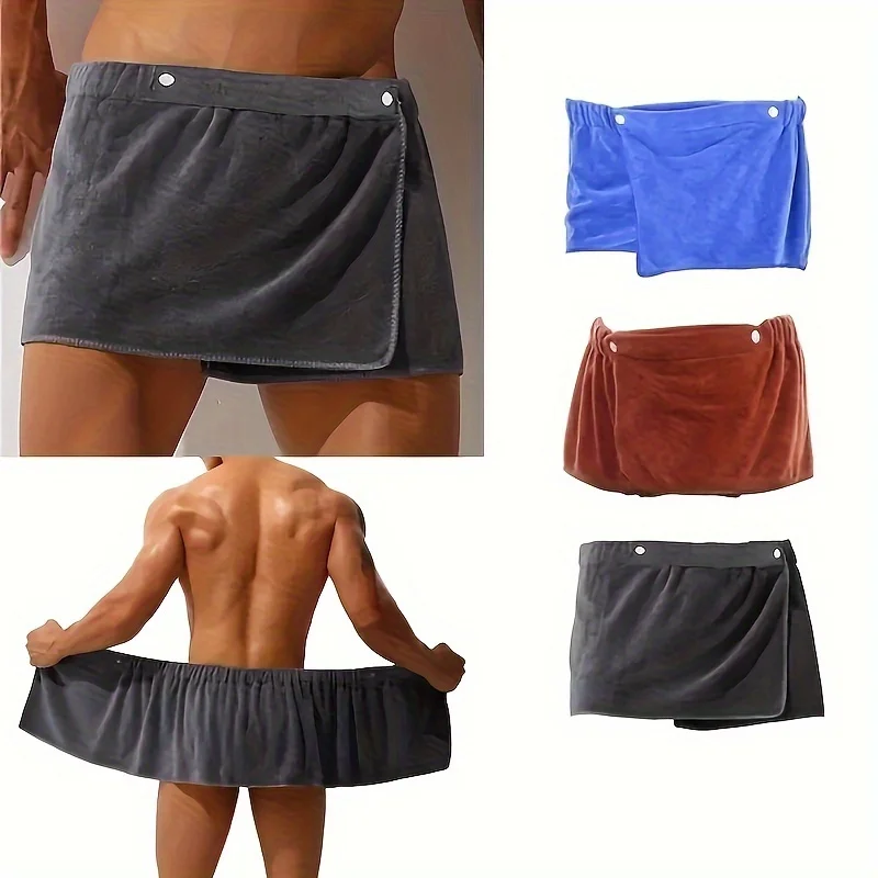 Home Bathroom Accessories - 1 Buah Handuk Mandi Serat Poliester