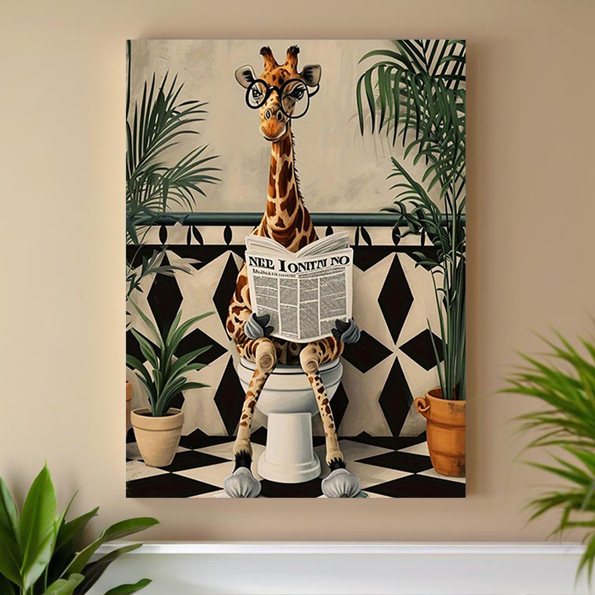Home Design Bathroom - 2D Flat, 2D Flat, 1 Buah