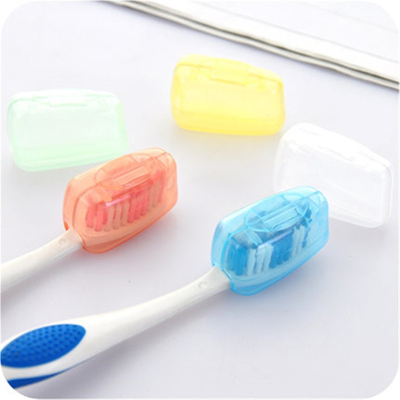 Toothbrush Holder Set - 8 Buah/Set Tempat Penutup Sikat Gigi