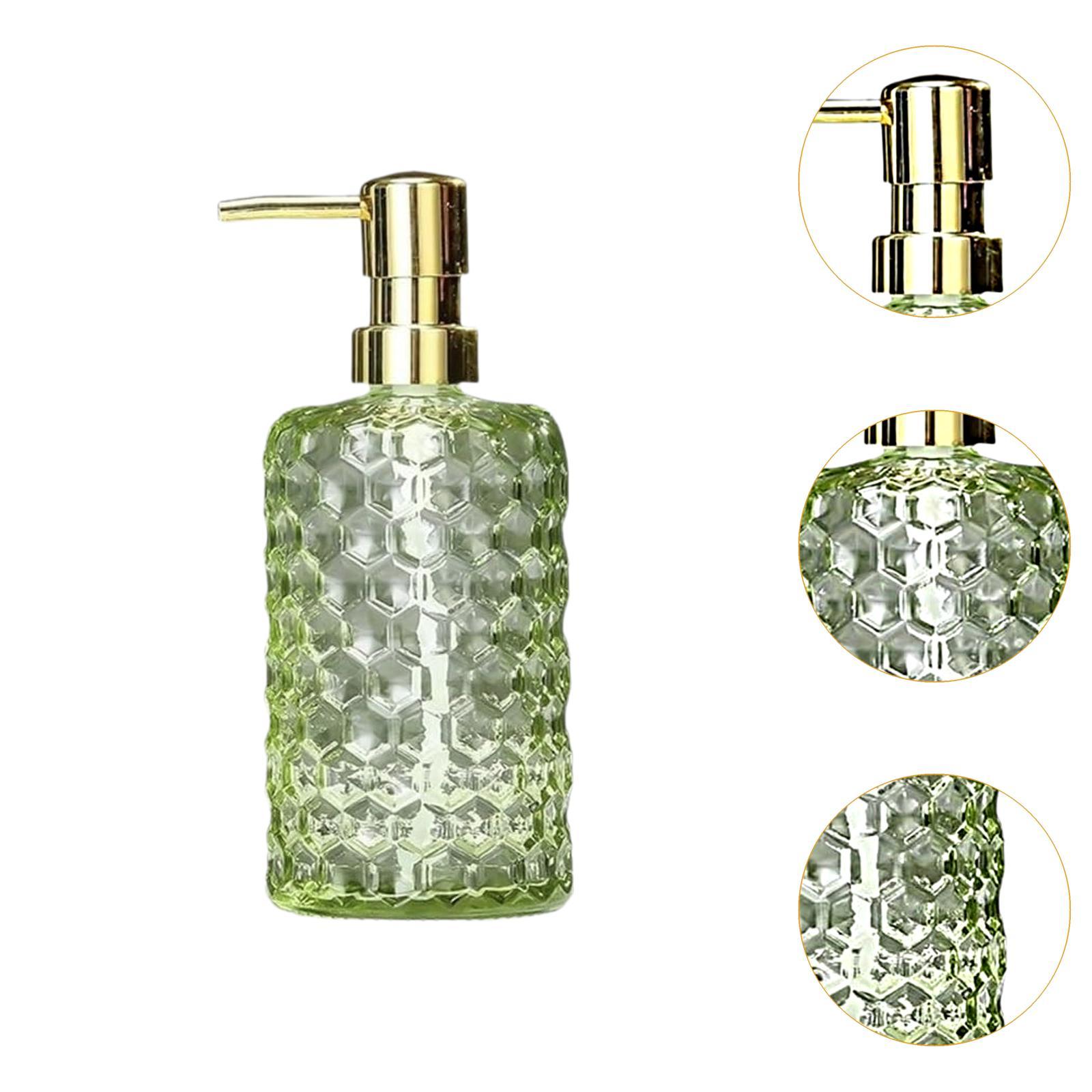 Glass Soap Dish - Dispenser Sabun Cair Kaca Transparan 500ml