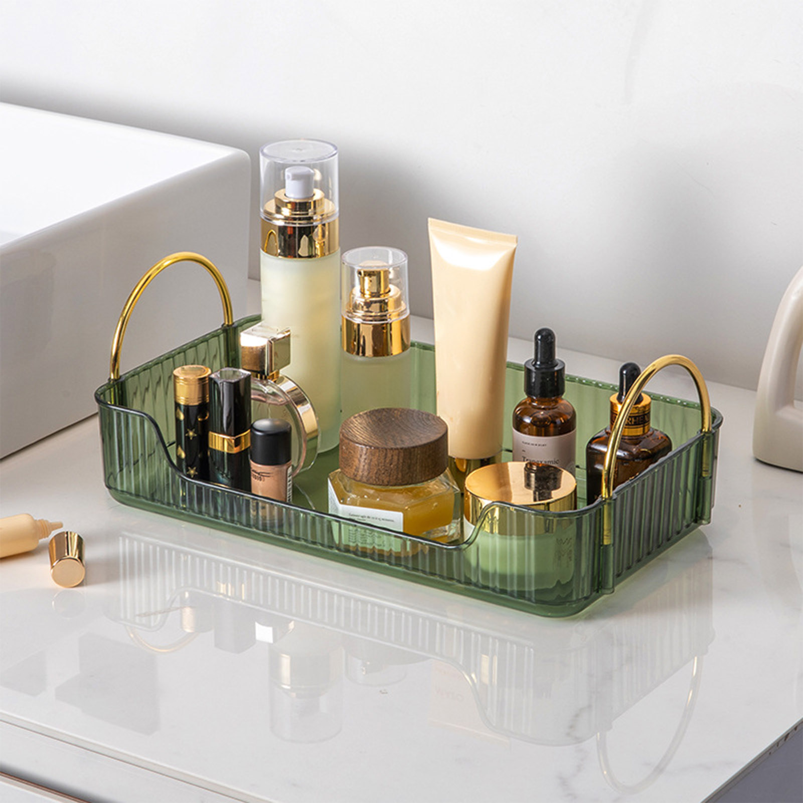 Rak Organizer Kamar Mandi Akri - Home Bathroom Accessories ulasan dan harga