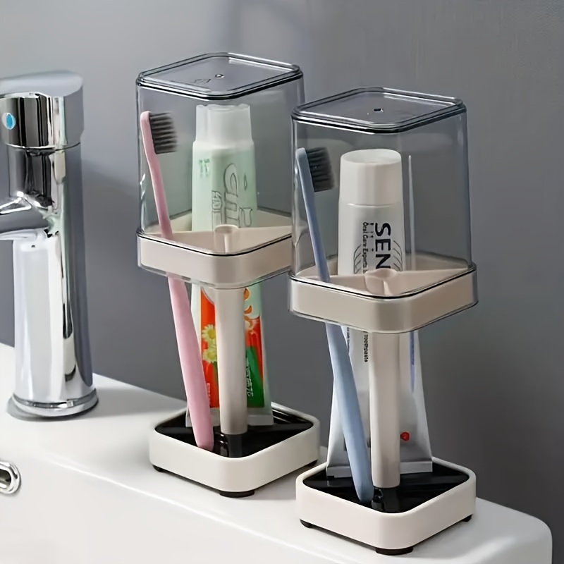Kotak penyimpanan sikat gigi,  - Toothbrush Holder Set ulasan dan harga