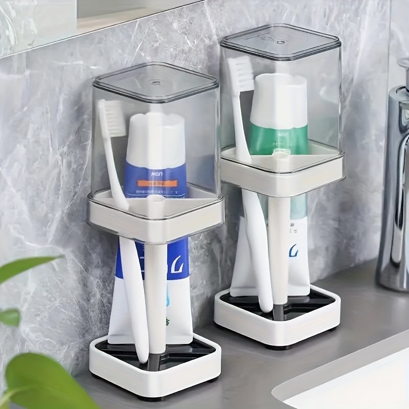 Kotak penyimpanan sikat gigi,  - Toothbrush Holder Set ulasan dan harga