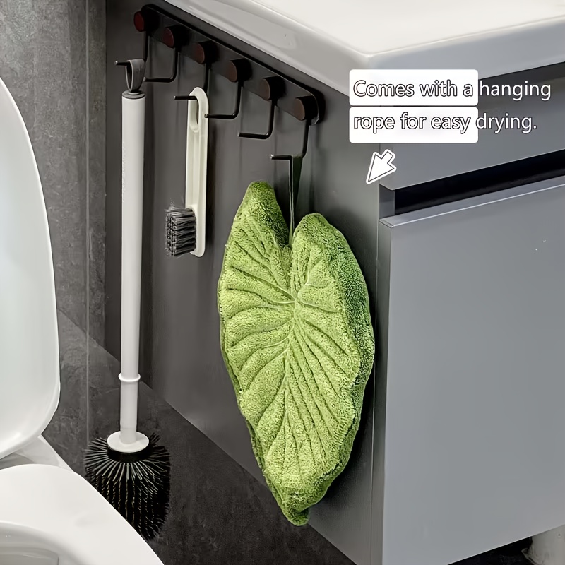 Handuk Tangan Motif Daun Akses - Home Bathroom Accessories ulasan dan harga