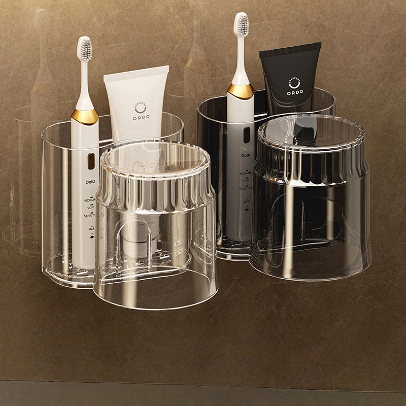 Tempat Sikat Gigi Tempel Dindi - Toothbrush Holder Set ulasan dan harga