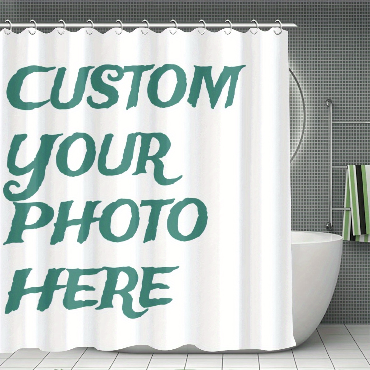 Tirai Mandi Foto Kustom, Tirai - Home Bathroom Images ulasan dan harga