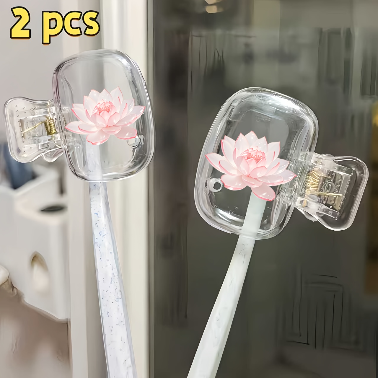 Tempat Sikat Gigi Lotus Cantik - Toothbrush Holder Set ulasan dan harga