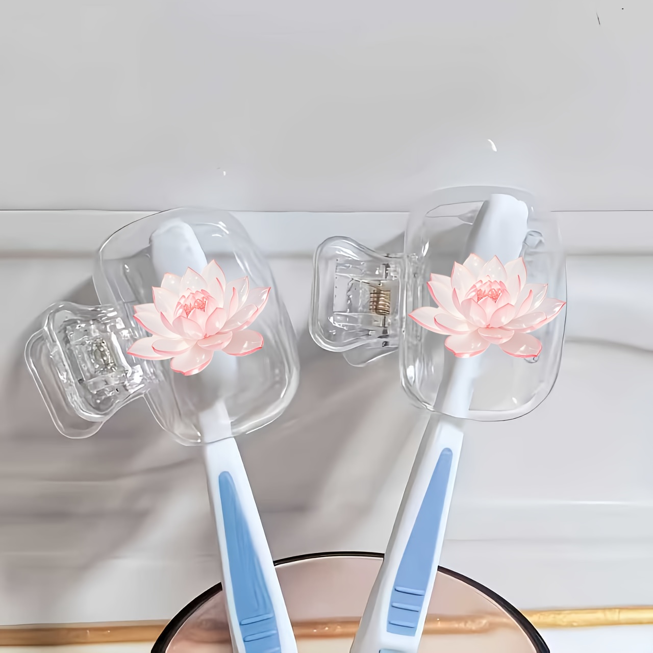 Tempat Sikat Gigi Lotus Cantik - Toothbrush Holder Set ulasan dan harga