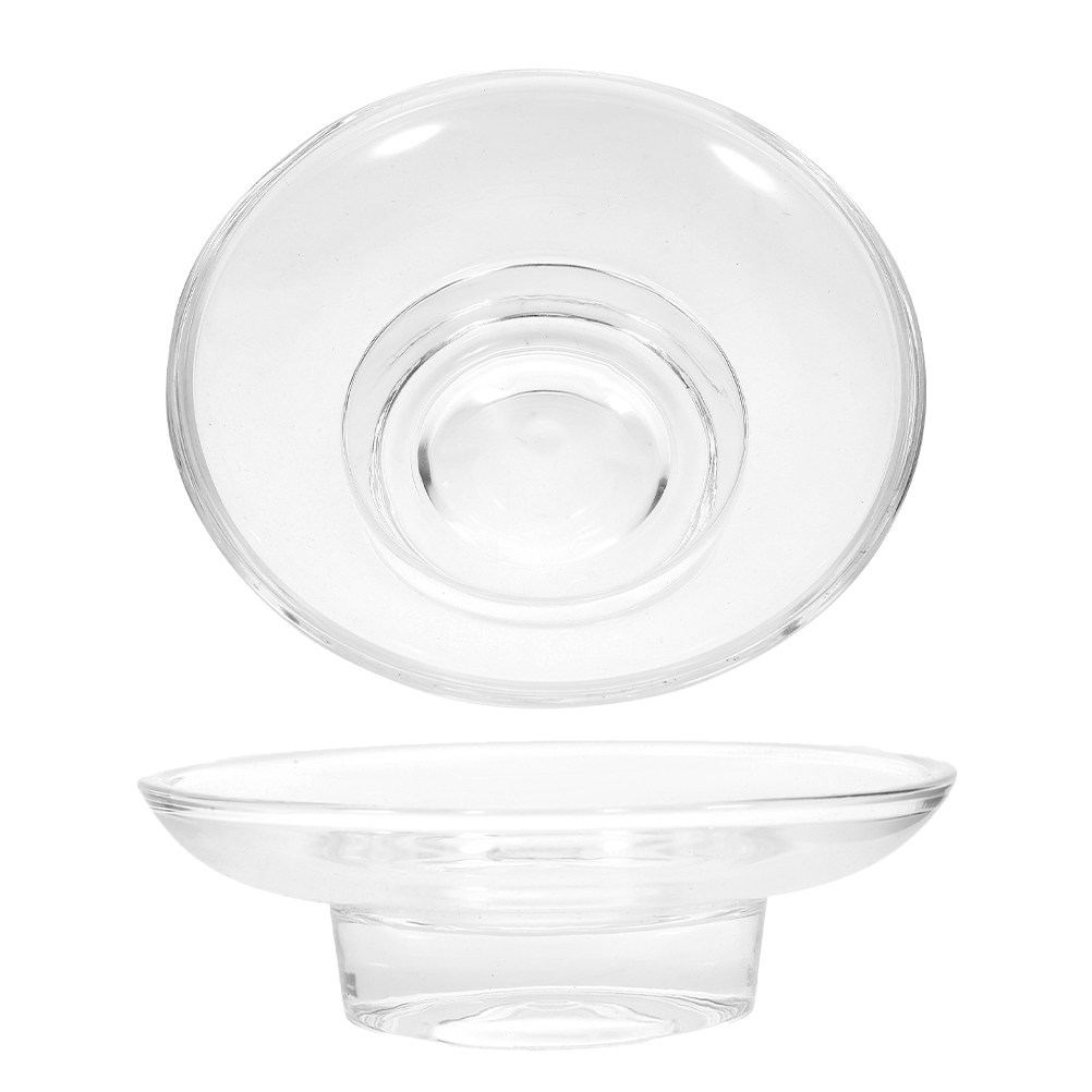 2Pcs Tempat Sabun Kaca Transpa - Glass Soap Dish ulasan dan harga