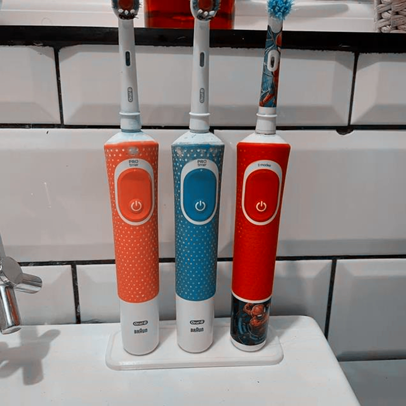 Pemegang sikat gigi elektrik c - Toothbrush Holder Set ulasan dan harga