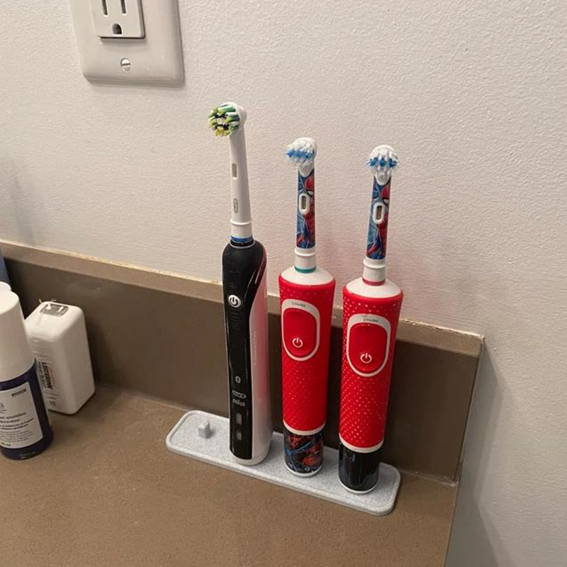 Pemegang sikat gigi elektrik c - Toothbrush Holder Set ulasan dan harga