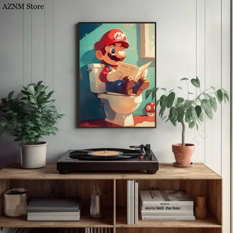 Poster Video Game Kartun Kamar - Home Design Bathroom ulasan dan harga