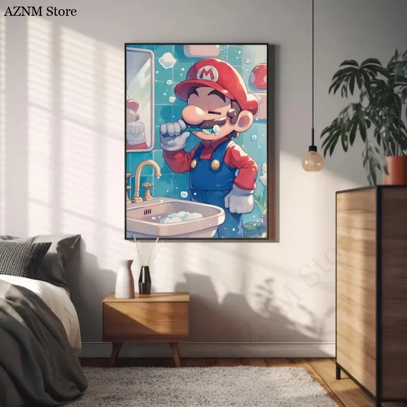 Poster Video Game Kartun Kamar - Home Design Bathroom ulasan dan harga