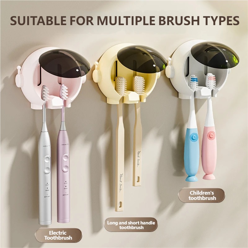 Tempat Sikat Gigi Astronot, Ra - Toothbrush Holder Set ulasan dan harga