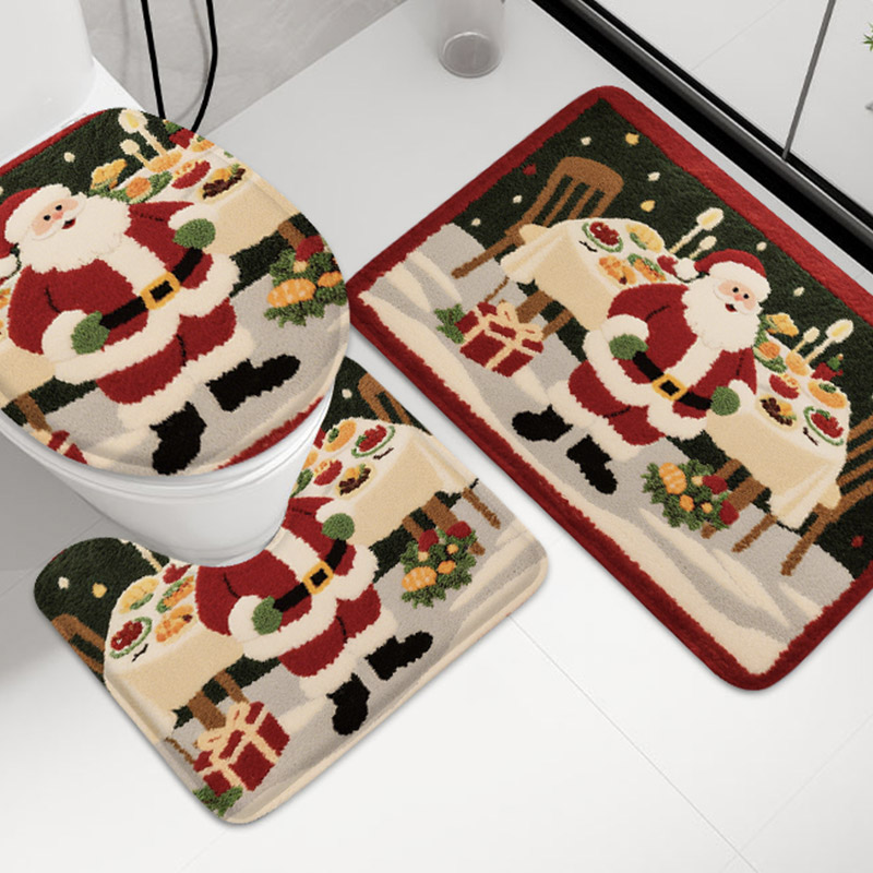 3 Buah Karpet Flanel Gambar Ka - Home Bathroom Images ulasan dan harga