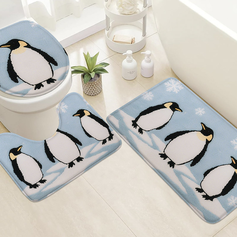 3 Buah Karpet Flanel Gambar Ka - Home Bathroom Images ulasan dan harga