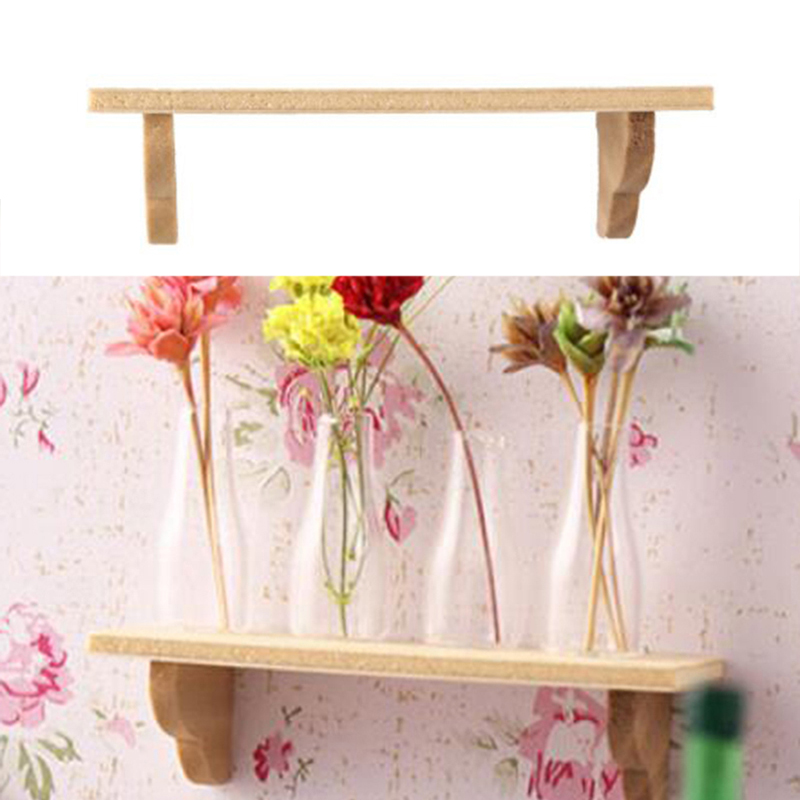 1 Buah 1:12 Rak Dinding Kayu R - Home Bathroom Accessories ulasan dan harga