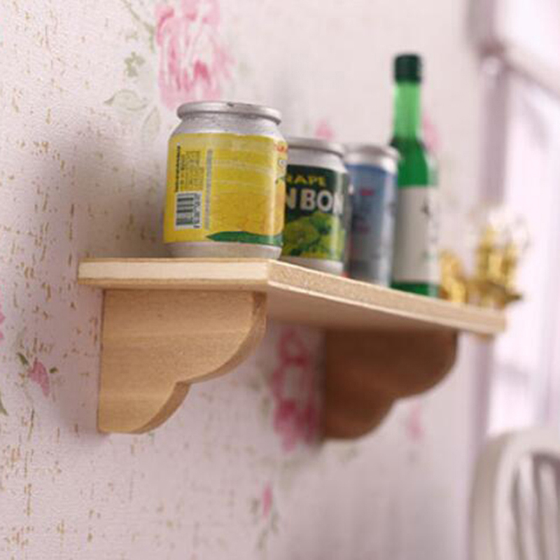 1 Buah 1:12 Rak Dinding Kayu R - Home Bathroom Accessories ulasan dan harga