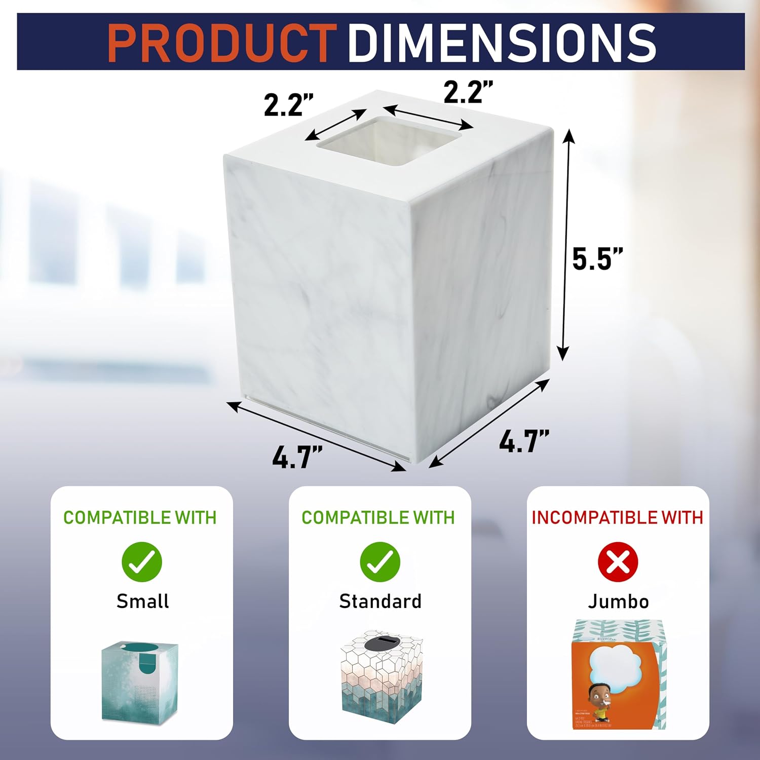 Kotak Tisu Akrilik Persegi Mot - Home Bathroom Images ulasan dan harga