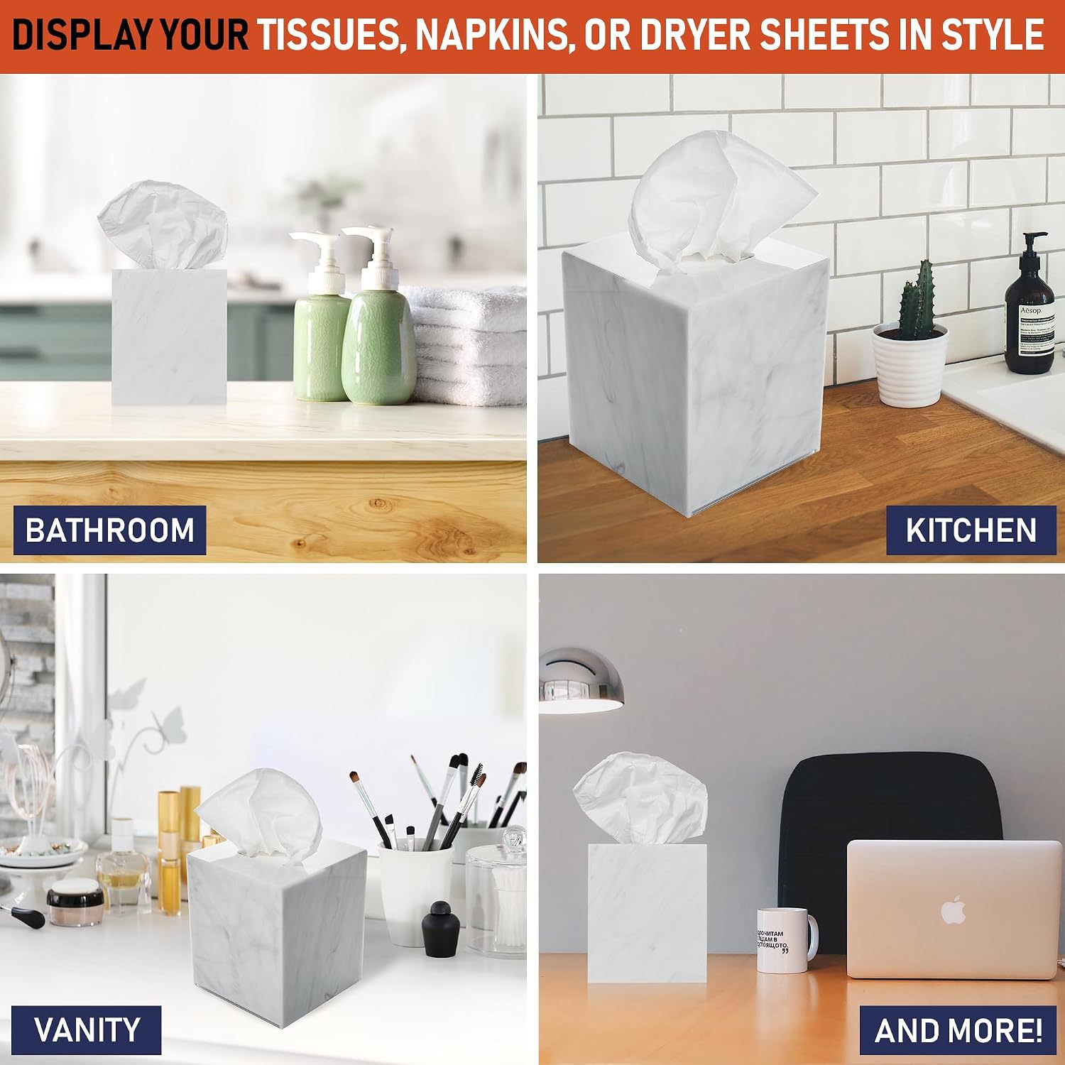 Kotak Tisu Akrilik Persegi Mot - Home Bathroom Images ulasan dan harga