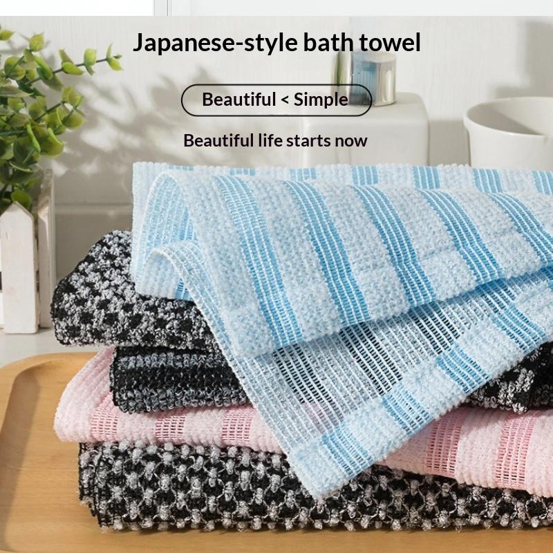 1Pcs Handuk Mandi Eksfoliasi G - Home Bathroom Accessories ulasan dan harga