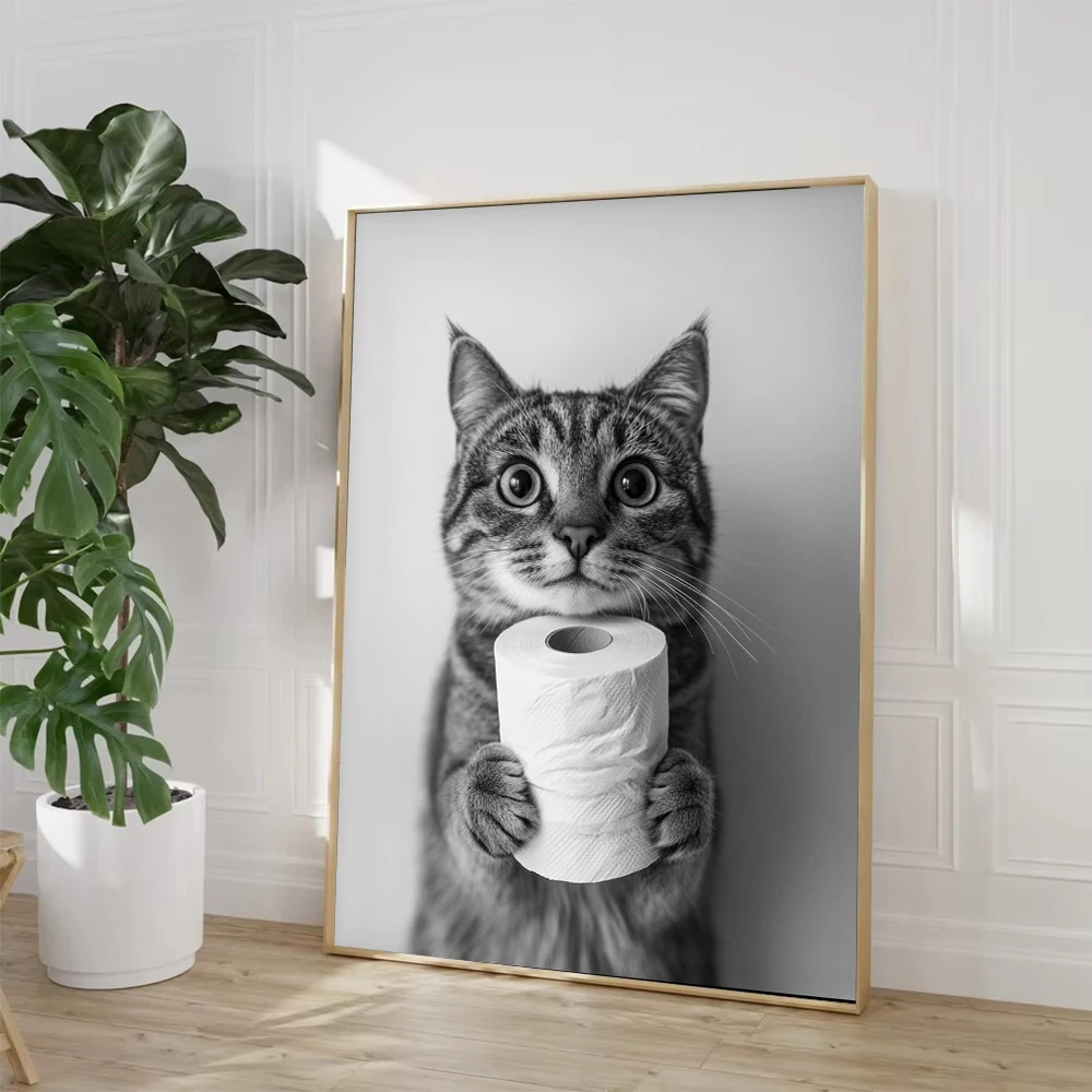 Poster Cetak Kanvas Sapi Datar - Home Design Bathroom ulasan dan harga