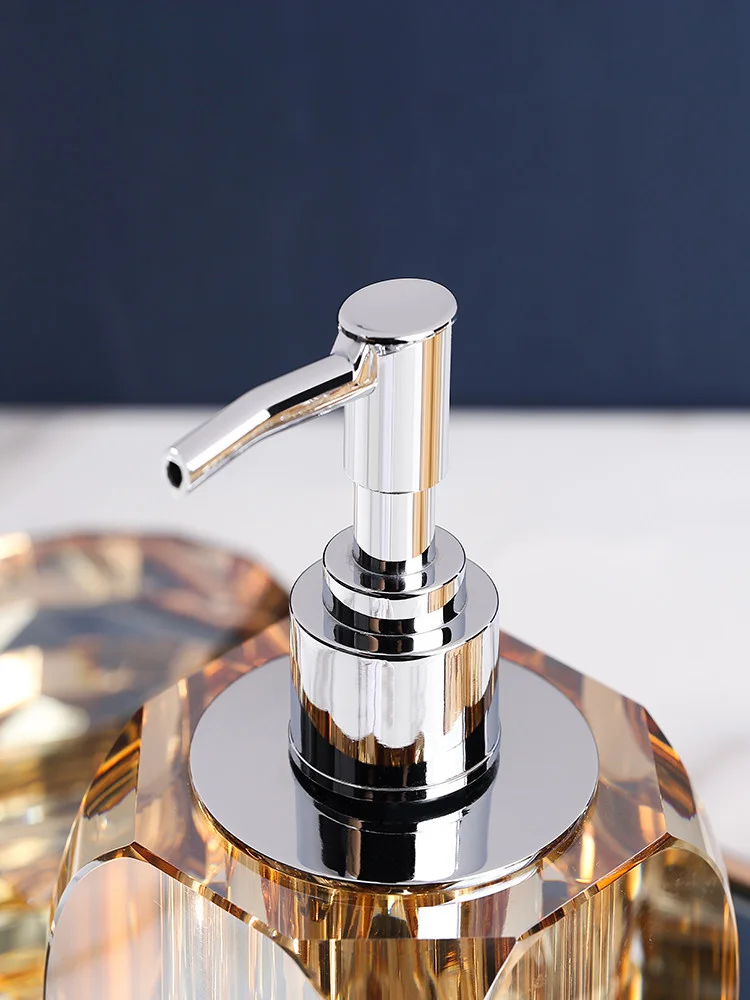 Set Kamar Mandi Dispenser Sabu - Glass Soap Dish ulasan dan harga