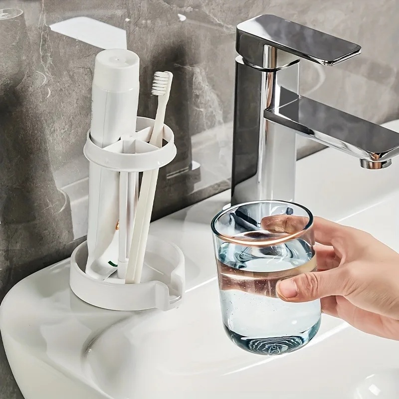 1pc Set Tempat Sikat Gigi dan  - Toothbrush Holder Set ulasan dan harga