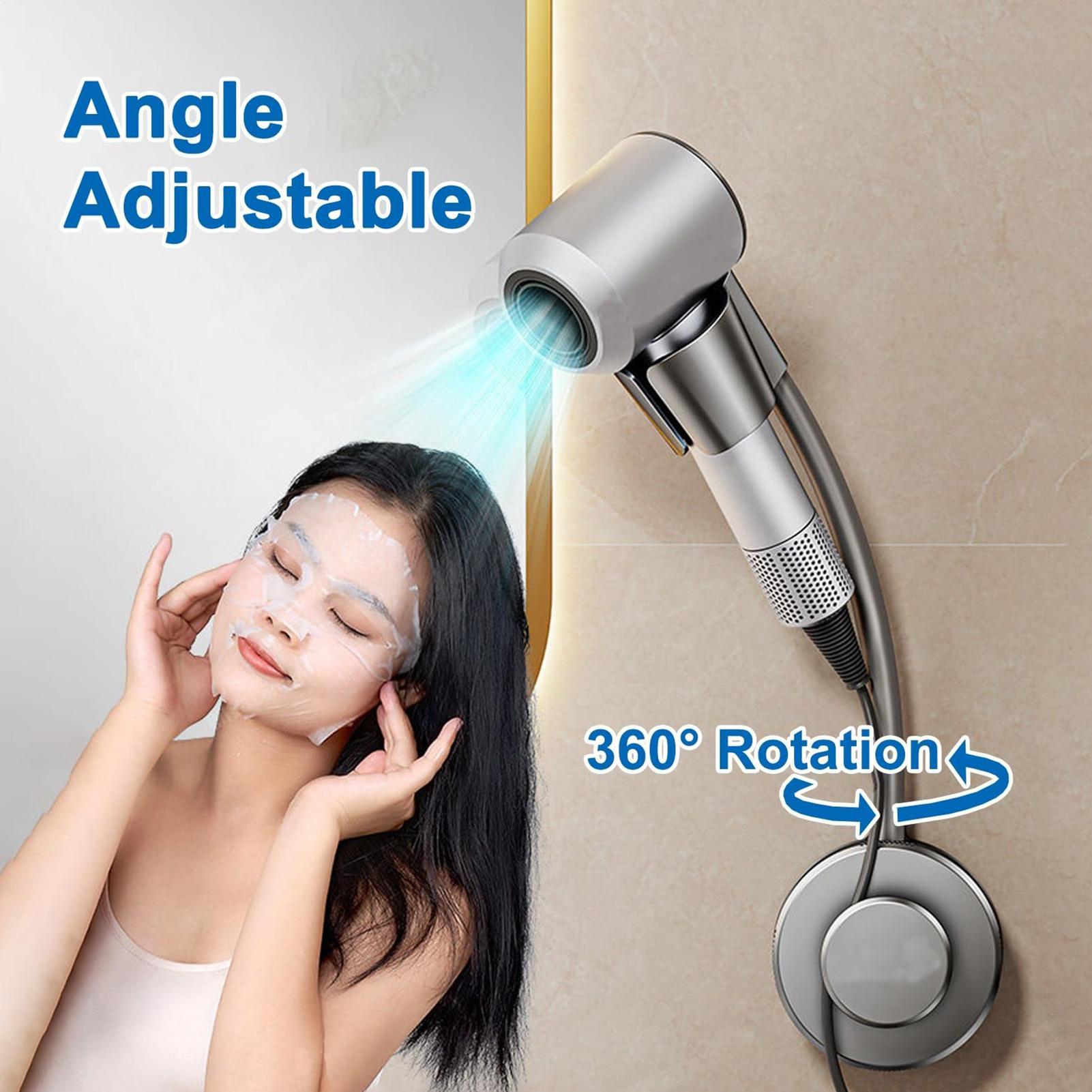 Penyangga Pengering Rambut 360 - Home Bathroom Hand Dryer ulasan dan harga