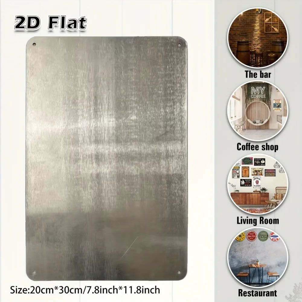 Seni Dinding Logam 2D untuk Wa - Home Design Bathroom ulasan dan harga
