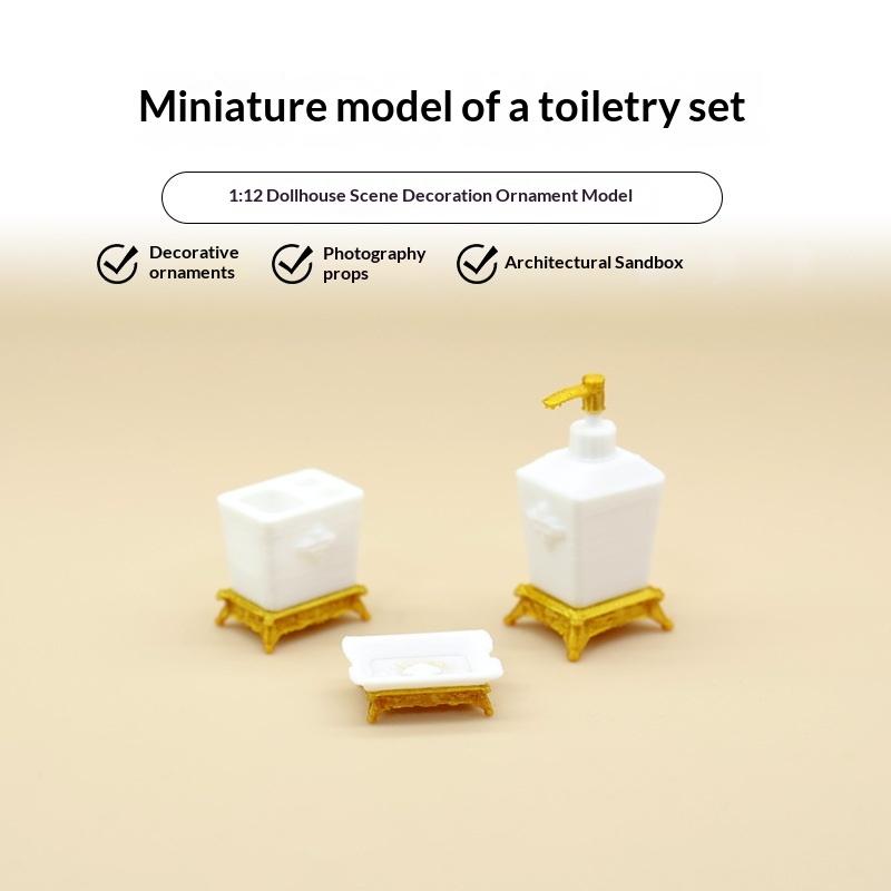 1/3 Buah Botol Lotion Gaya Nor - Toothbrush Holder Set ulasan dan harga