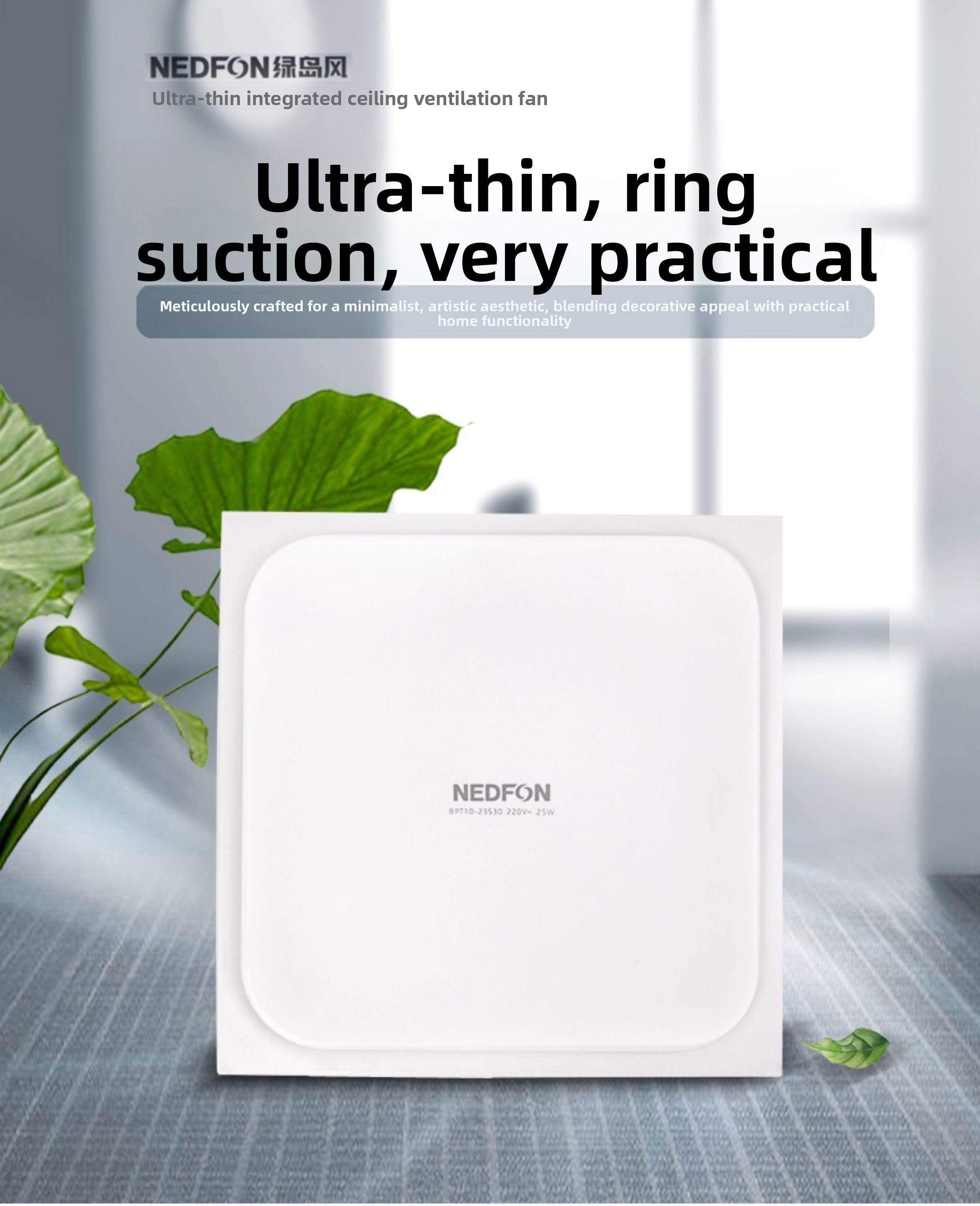 Kipas ventilasi langit-langit  - Home Bathroom Exhaust Fan ulasan dan harga