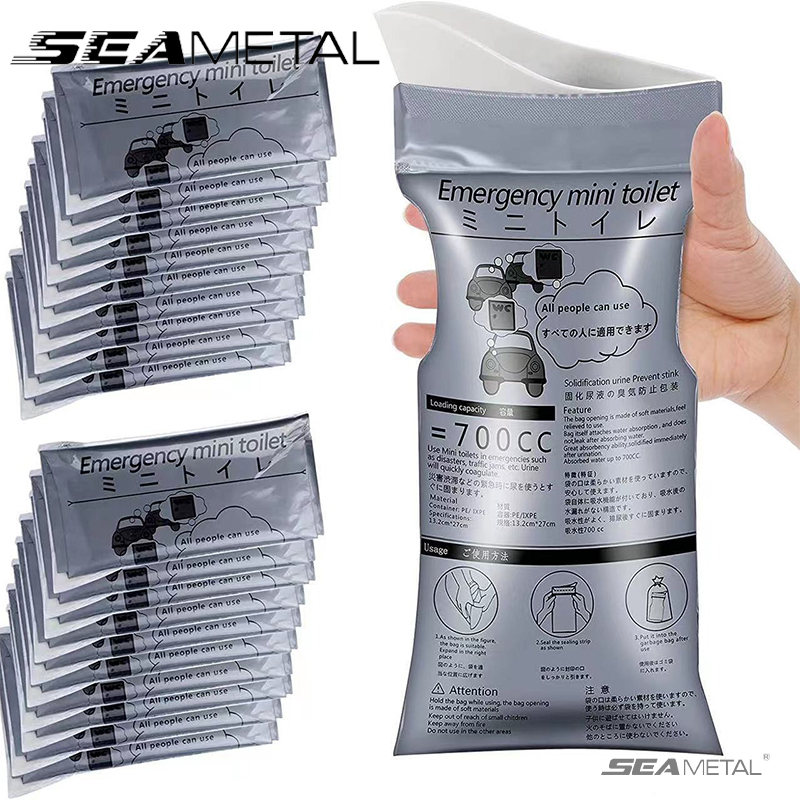 SEAMETAL 4 buah tas buang air  - Home Bathroom With Urinal ulasan dan harga