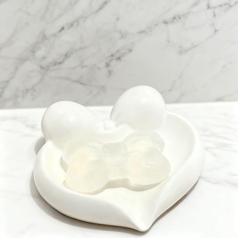 Tempat Sabun Keramik Bentuk Ha - Home Bathroom Vanity ulasan dan harga