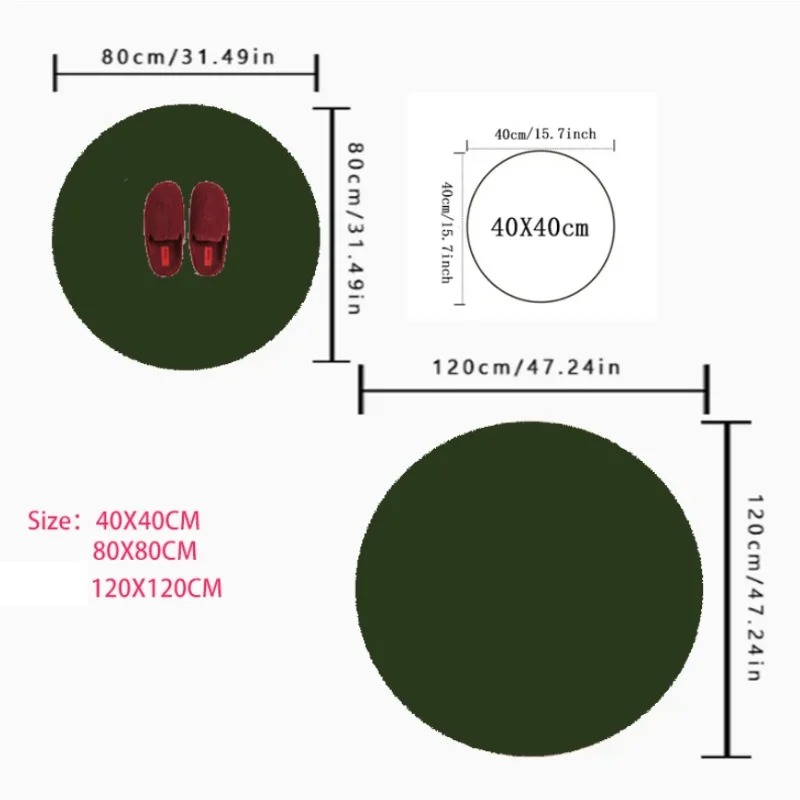 Karpet Bundar Gaya Etnik Persi - Home Bathroom Images ulasan dan harga