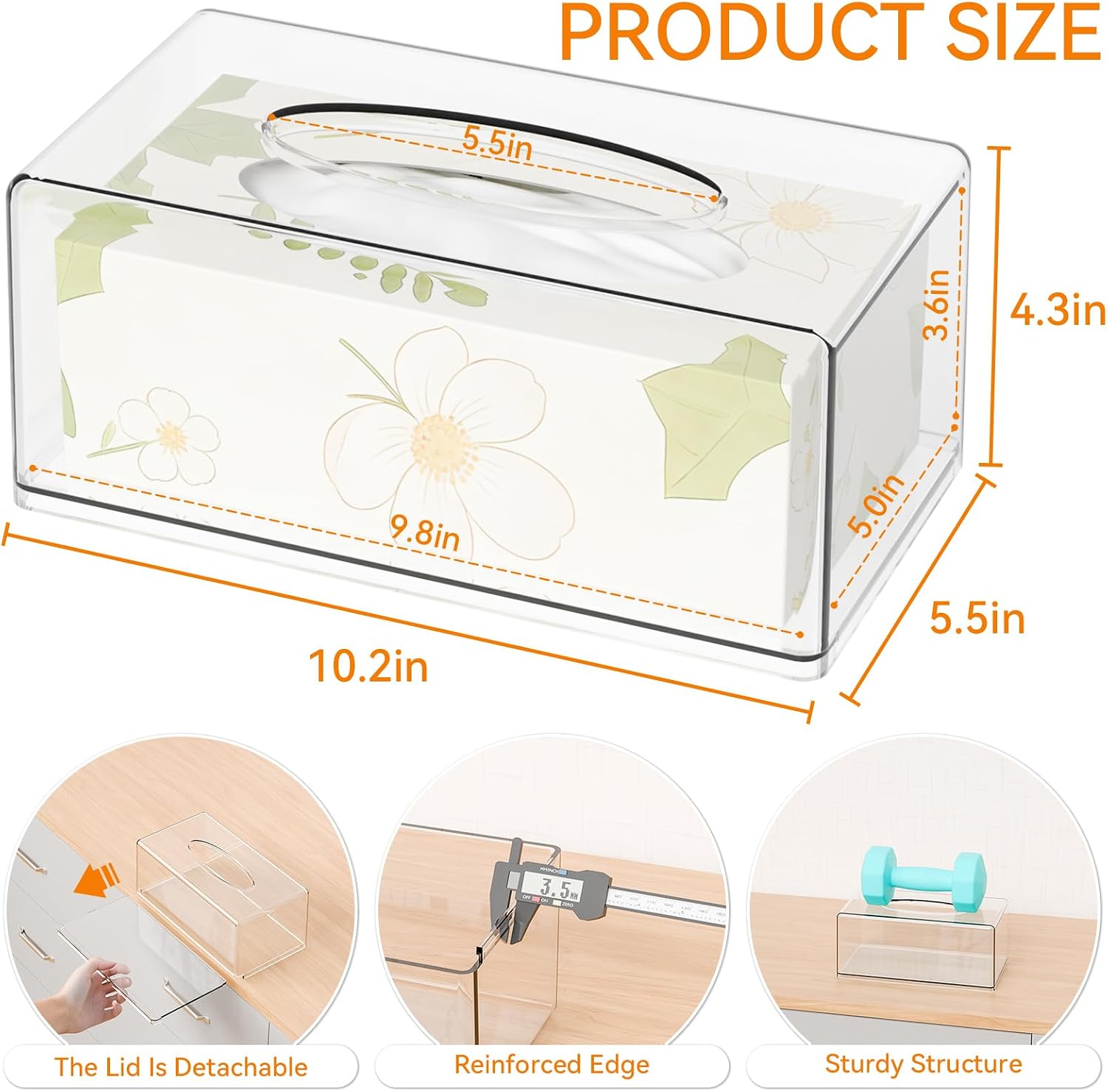 Tempat Tisu Akrilik Persegi Pa - Home Bathroom Images ulasan dan harga