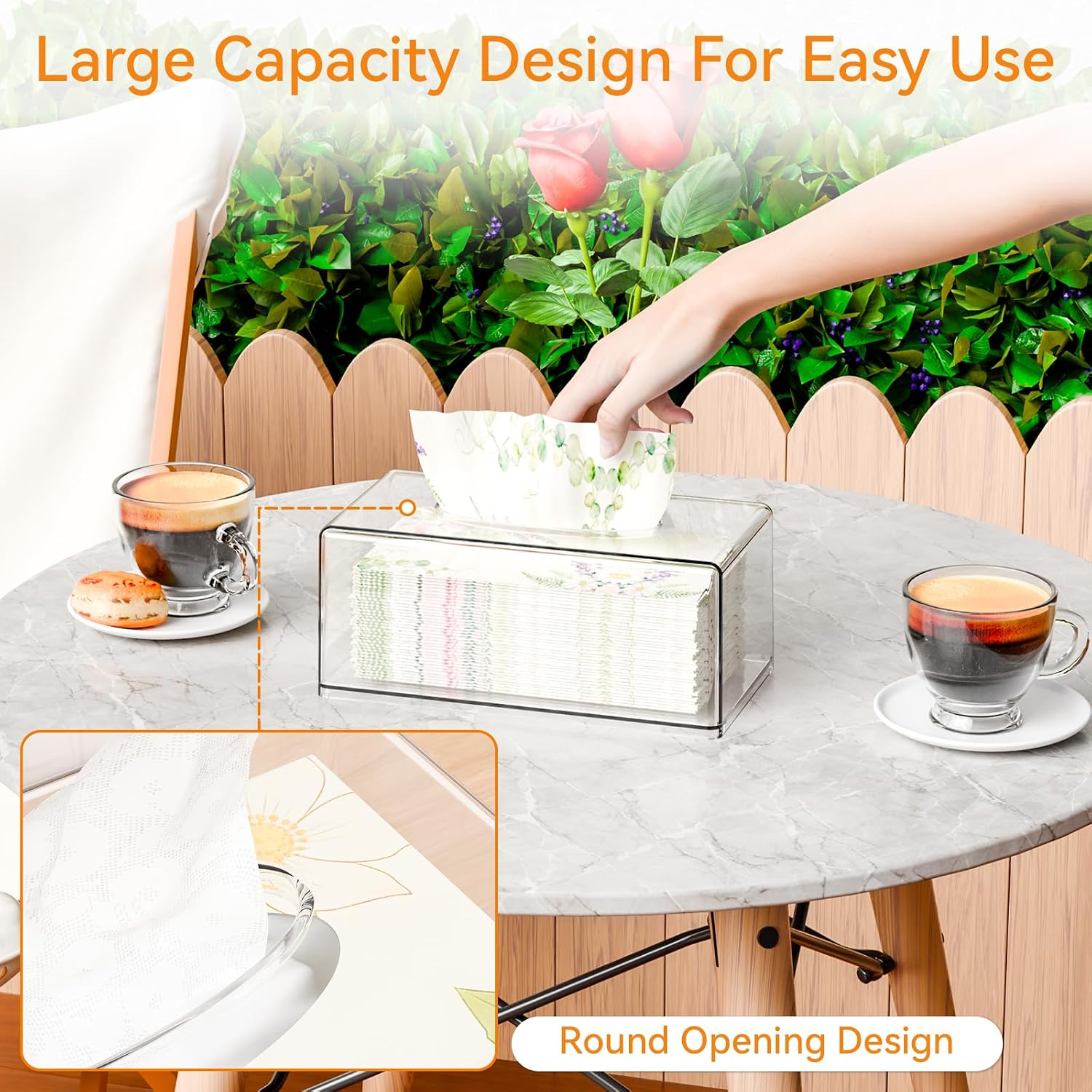 Tempat Tisu Akrilik Persegi Pa - Home Bathroom Images ulasan dan harga