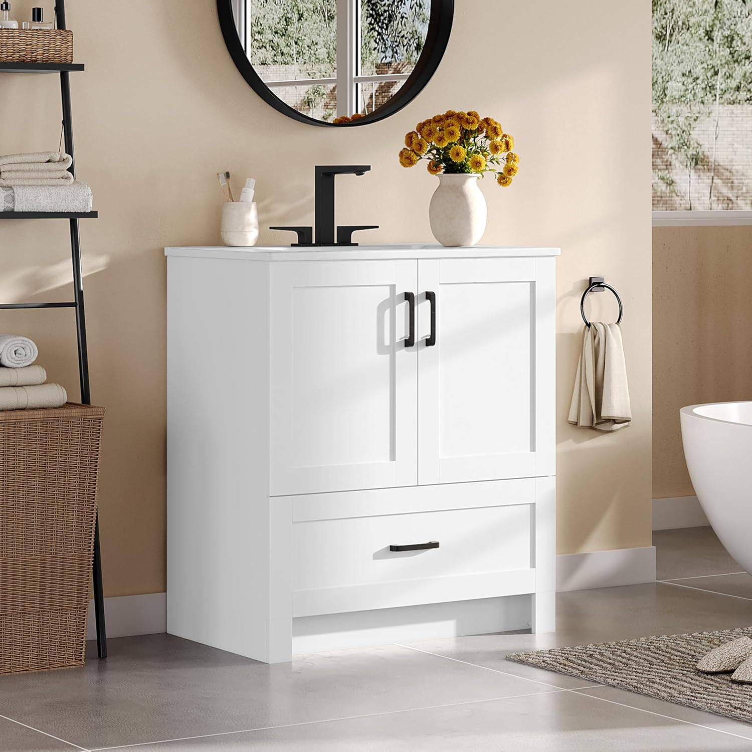 Meja Rias Kamar Mandi 30 Inci  - Home Bathroom Vanity ulasan dan harga