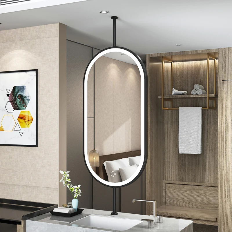 Cermin Gantung Oval Ukuran 60x - Home Bathroom Vanity ulasan dan harga